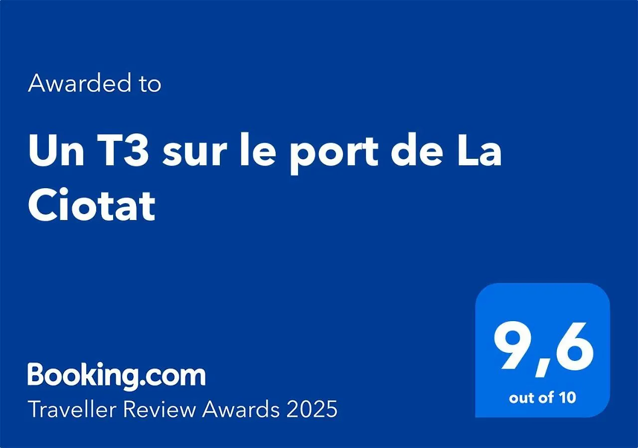 Un T3 Sur Le Port De La Ciotat Apartment